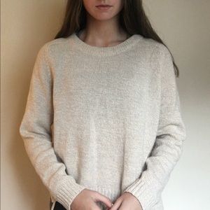 H&M cream sweater